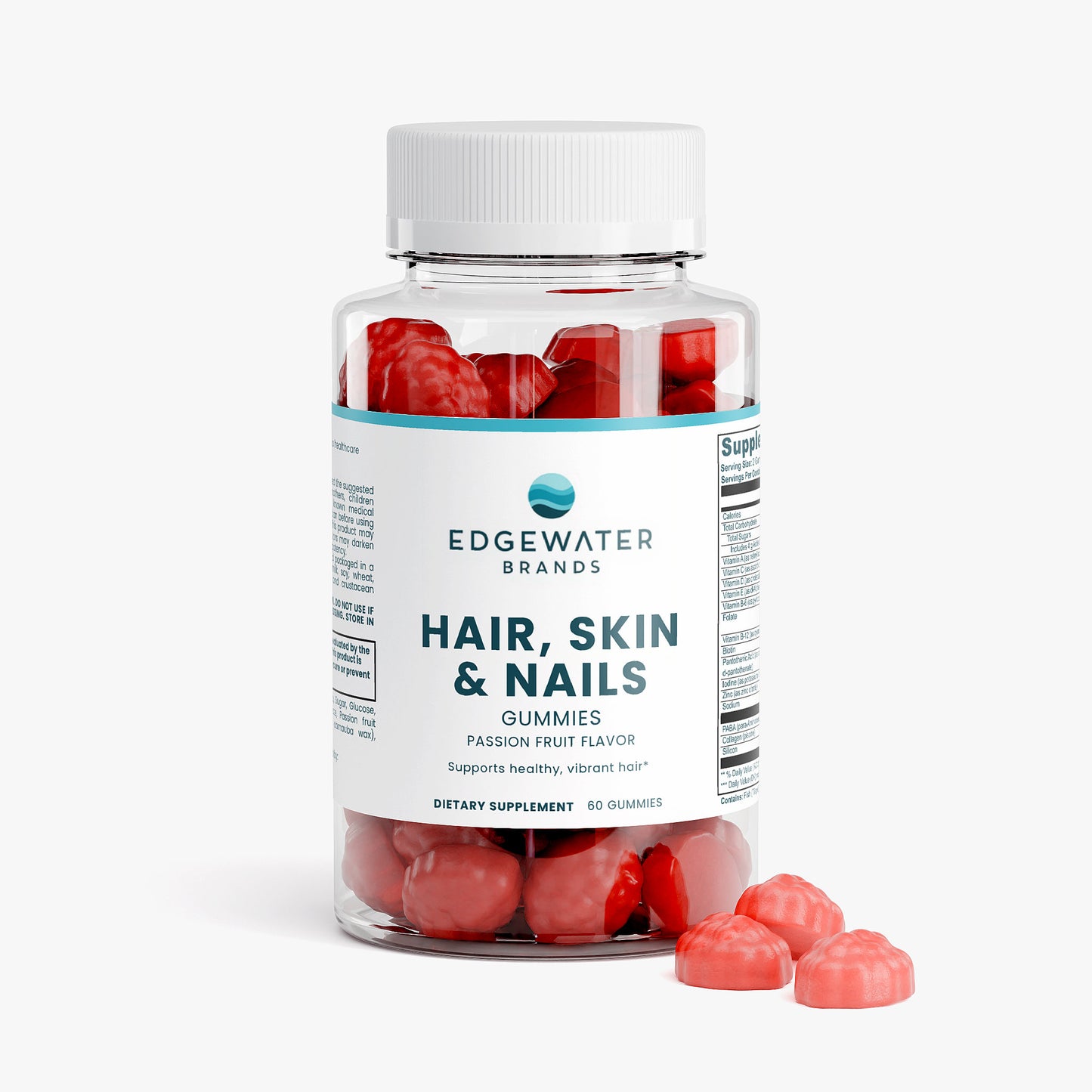 beauty gummies with vitamins A C D E and biotin