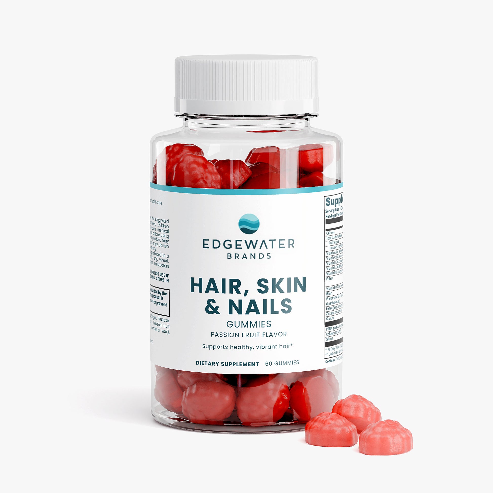 beauty gummies with vitamins A C D E and biotin
